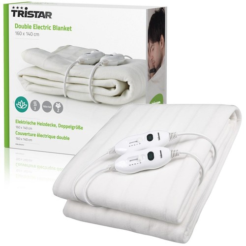 TRISTAR SCALDASONNO MATRIMONIALE SCALDALETTO ELETTRICO 160x140 CM TERMOCOPERTA - Foto 2 di 4