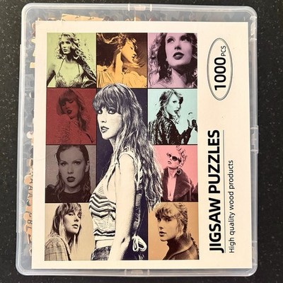 Taylor Swift The Eras Tour Wooden Jigsaw Puzzle 1000 Pieces New In Box
