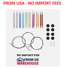 New Prism Aluminum Options Interchangeable Needle Set by  nit P icks
