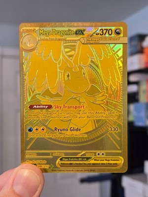 gold dragonite pokemon card PSA 9] MEGA ex Japanese have for your premier collection. Pokemon Dragonite V GOLD DISPLAY