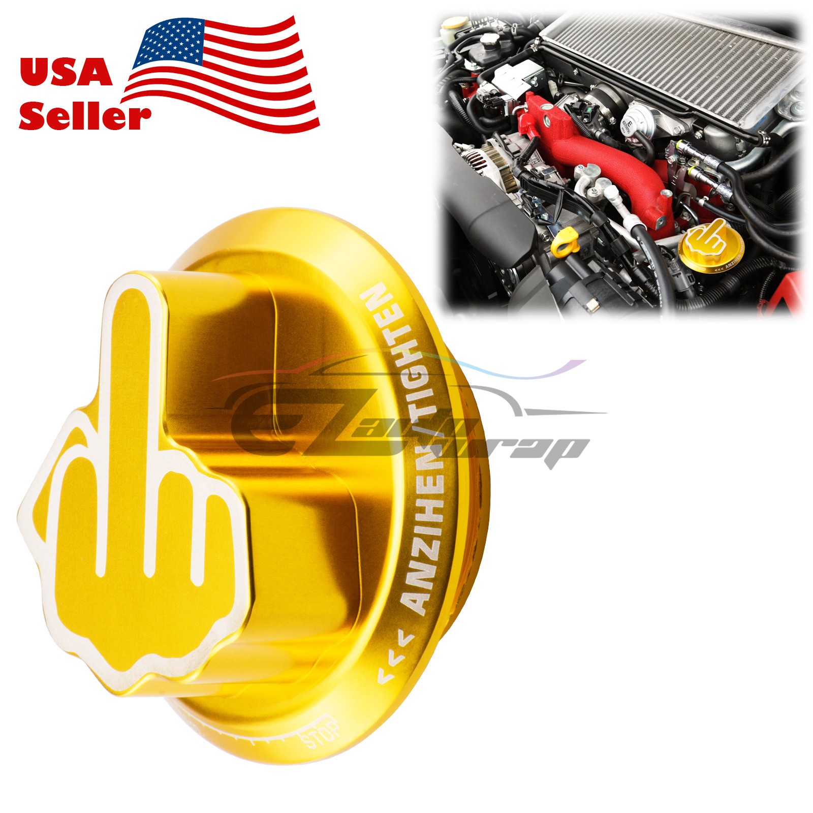 Tank Cap Cover Aluminum For Subaru