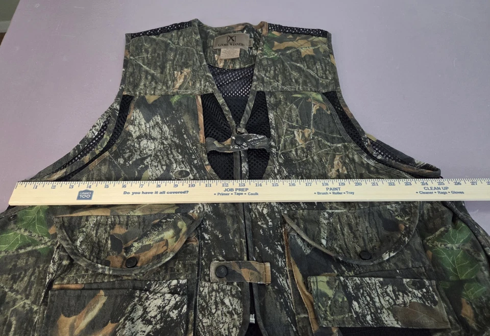 GAME WINNER MOSSY OAK VEST FOR MEN - SIZE XL/2XL - Image 3 of 4