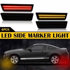 Auxito Frontrear Amber Red Side Led Marker Lights 4x For 08-14 Dodge Challenger Auxito Frontrear Amber Red Side Led Marker Lights 4x For 08-14 Dodge Challenger