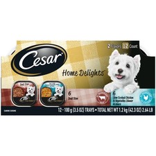 Home Delights Wet Dog Food Variety Pack 3.5 oz Trays 12 Pack) 8.64 per gallon