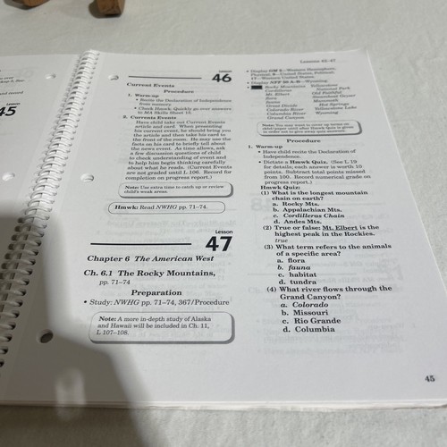 Abeka Homeschool History and Geography 6 Curriculum Lesson Plans - Sixth Grade - Imagen 6 de 9