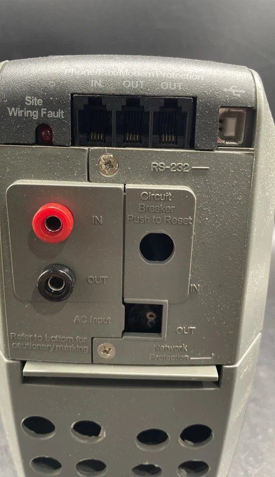 Belkin 750VA F6B750-AVR Uninterruptible Power Supply UPS Backup Surge Protector - Image 3 of 4