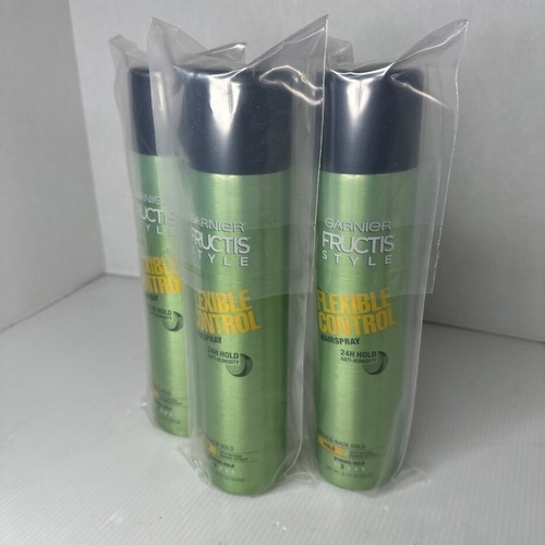 Garnier Fructis Style Flexible Control Hairspray #2 Strong Hold 8.25 Oz. - 3 Set - Picture 2 of 14