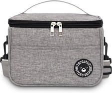 Borsa Termica Porta Pranzo 6.4L, Borsa Termica Frigo per Ufficio Viaggio Picnic