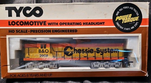 Tyco HO Diesel Chessie System #2908 239-03-SD-24 Operational Headlight