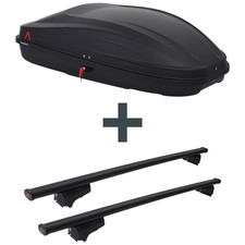 Dachbox G3 Spark 320 + Dachträger G3 Clop für Dacia Duster II Typ HM_ NEU Set