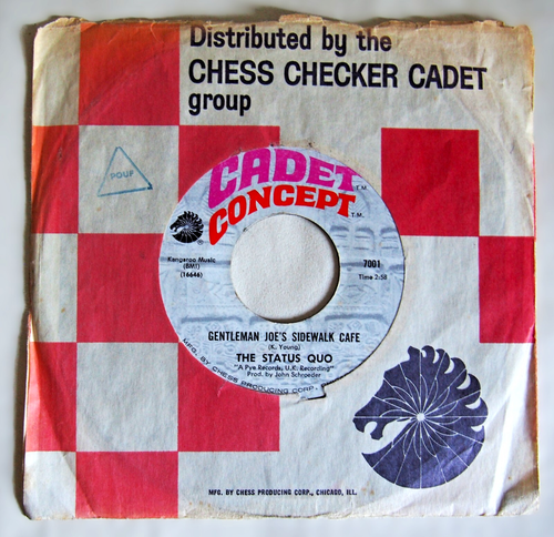 STATUS QUO / PICTURES OF MATCHSTICK MEN / ORIG US CHESS CADET 7" SINGLE / 1968 - Picture 2 of 3