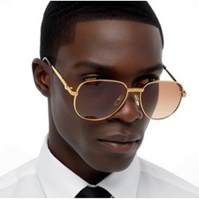 Fashion Rectangle Sunglasses Men Square Tinted Sun Glasses Eyewear Hip Hop Cholo