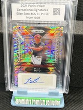 2024 Panini Prizm - Sensational Signatures Elian Soto #SS-ES Pulsar Prizm /199