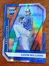 2021 Elite Extra Edition Aspirations Die Cut Gavin Williams 09/74