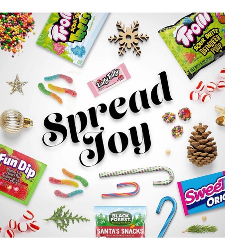 SweeTarts (Lot 4) 48 Tangy Fruit Candy Canes Punch - Apple - Cherry BB 05/2026 - Picture 5 of 5