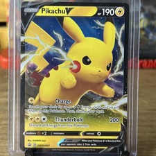Carte promozionali Pikachu V SWSH061 SWSH: spada e scudo quasi nuove Holofoil