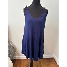 Navy Sundress with Pockets