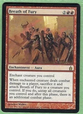 Breath of Fury MTG Ravnica Magic the Gathering