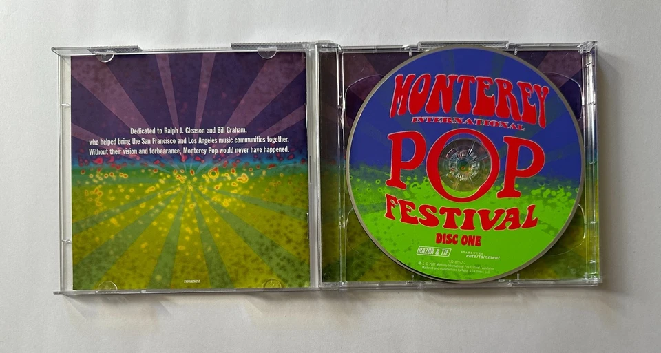 Best Of MONTEREY INTERNATIONAL POP FESTIVAL | 2007 Razor & Tie 2-Disc CD Set - Image 3 of 4