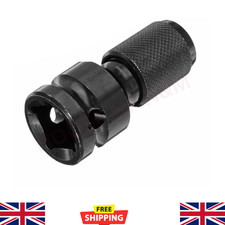 1/2 inch Square To 1/4 inch Hex Ratchet Socket Wrench Socket Adapter For Impact