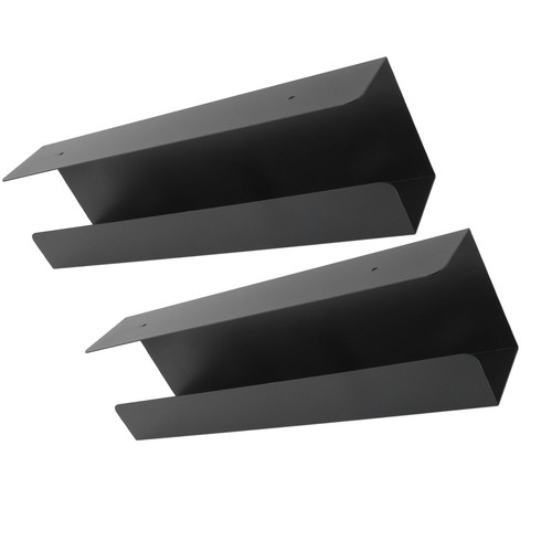 A Under Desk Cable Management Tray Carbon Steel Space Saving Hanging Wire - Afbeelding 11 van 23
