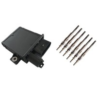 SteuergeräT + 6X GlüHkerze FüR BMW 3Er 5Er 6Er 7Er X3 X5 E53 E46 E90 E93 E92 E91