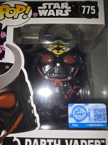 Funko Pop Darth Vader Samurai Edition Star Wars #775 Bobble-head Figure Collecti