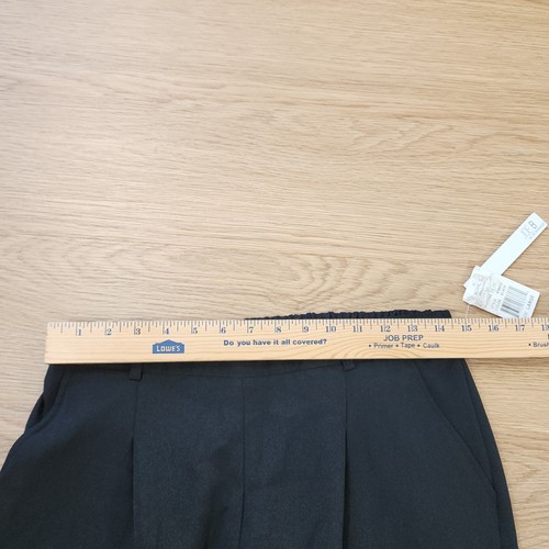 Joe B Joe Benbasset Pants Mens L Black Wide Leg Flutter Relaxed Stretch 29x30 - Picture 5 of 10