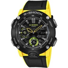 CASIO G-SHOCK GA-2000-1A9 Men's Watch Carbon Core Guard Yellow New