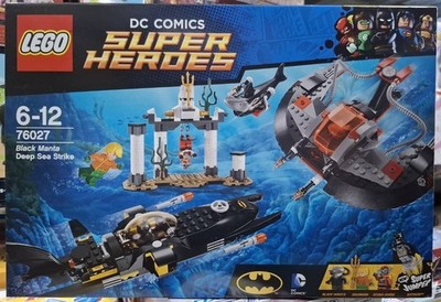 LEGO 76027 DC Comics Super Heroes Black Manta Deep Sea Strike Aquaman