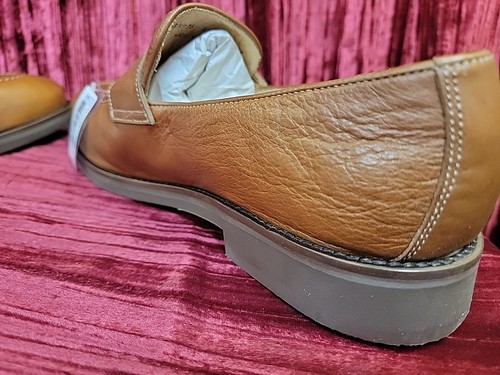 Zapato Mocasín Peter Millar Para Hombre 11 Excursionist Penny COÑAC NUEVO NOBOX MS25XF25 - Imagen 11 de 19