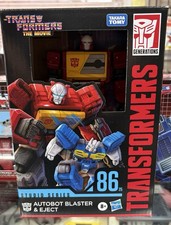 TRANSFORMERS STUDIO SERIES 86-25 BLASTER & EJECT NEW SEALED NICE BOX AUTOBOT