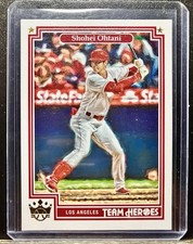2019 Panini Diamond Kings Shohei Ohtani Team Heroes Insert #TH-17