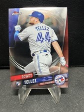 Rowdy Tellez 2019 Finest #52 Blue Jays MLB READ FREE SHIPPING
