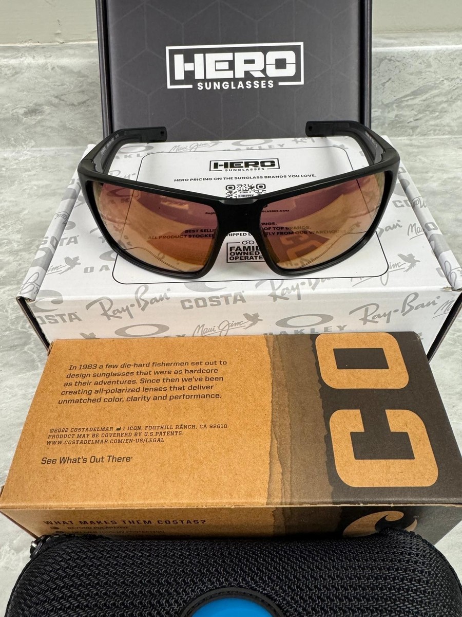 COSTA | NEW | REEFTON PRO | 9080 - 14 | MATTE BLACK | GOLD MIRROR