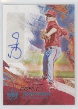 2021 Diamond Kings DK Signatures Holo Platinum Blue /25 Spencer Howard Auto 0t3l