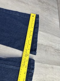 Nuon Bell Bottom Flare Jeans Dark Blue Denim Retro 70s Women 28 (Actual 26X26.5)