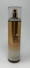 NEW BATH BODY WORKS WARM VANILLA SUGAR FINE FRAGRANCE MIST BODY SPRAY 8 OZ