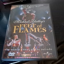 Michael Flatley Feet Of Flames DVD Irish Dance & Music R2 & R6 As New