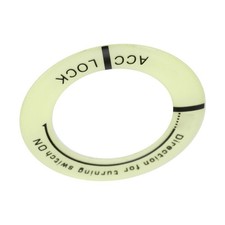 C-Car Motorcycle Luminous Ignition Switch Key Ring Circle Cover Trim Universal