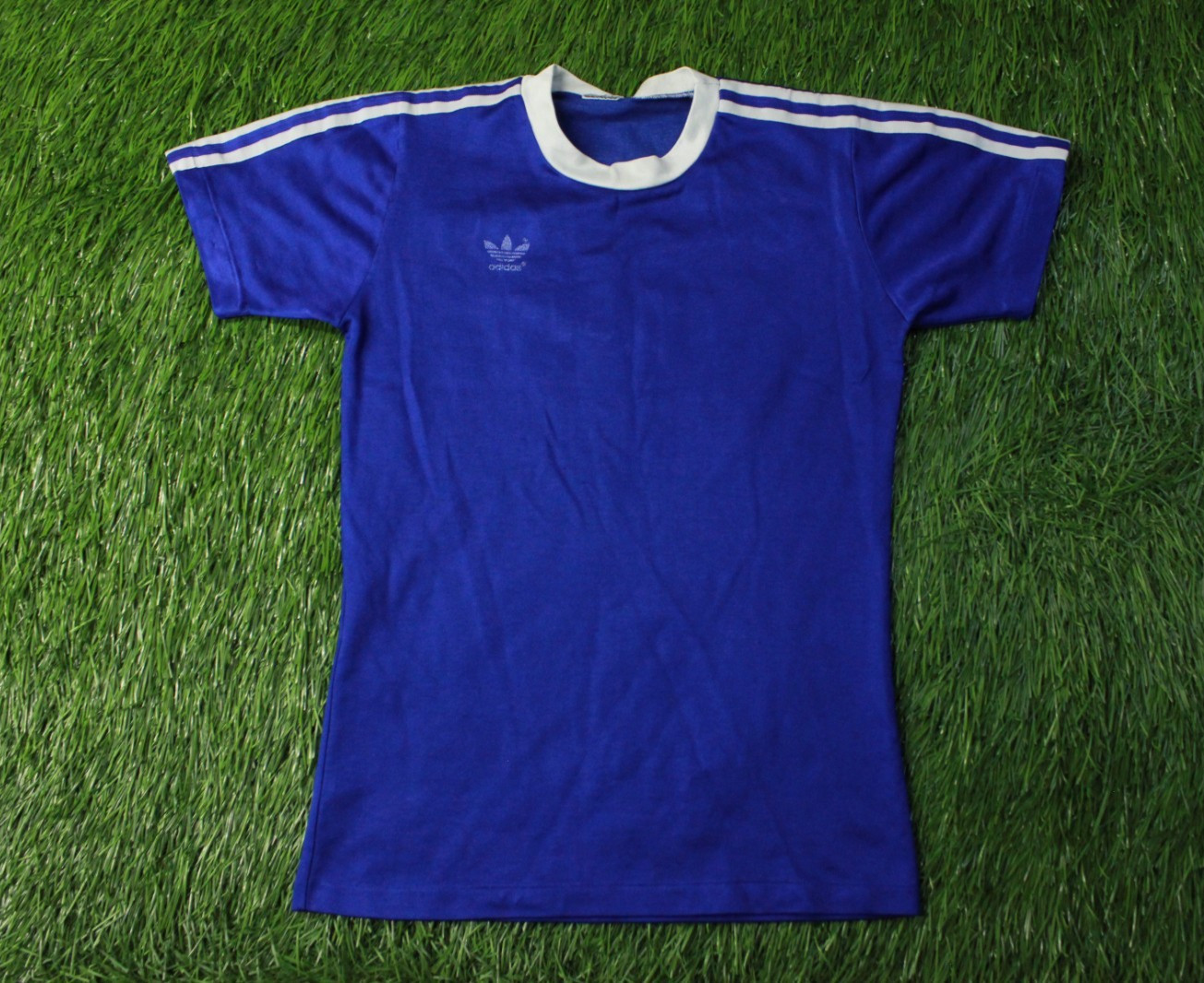 ADIDAS X ERIMA ORIGINAL 80'S VINTAGE RETRO FOOTBALL TEMPALTE SHIRT JERSEY SIZE S