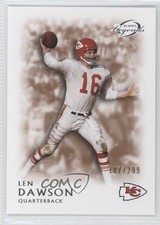 2011 Topps Gridiron Legends Bronze 107/299 Len Dawson #51 HOF 0f3