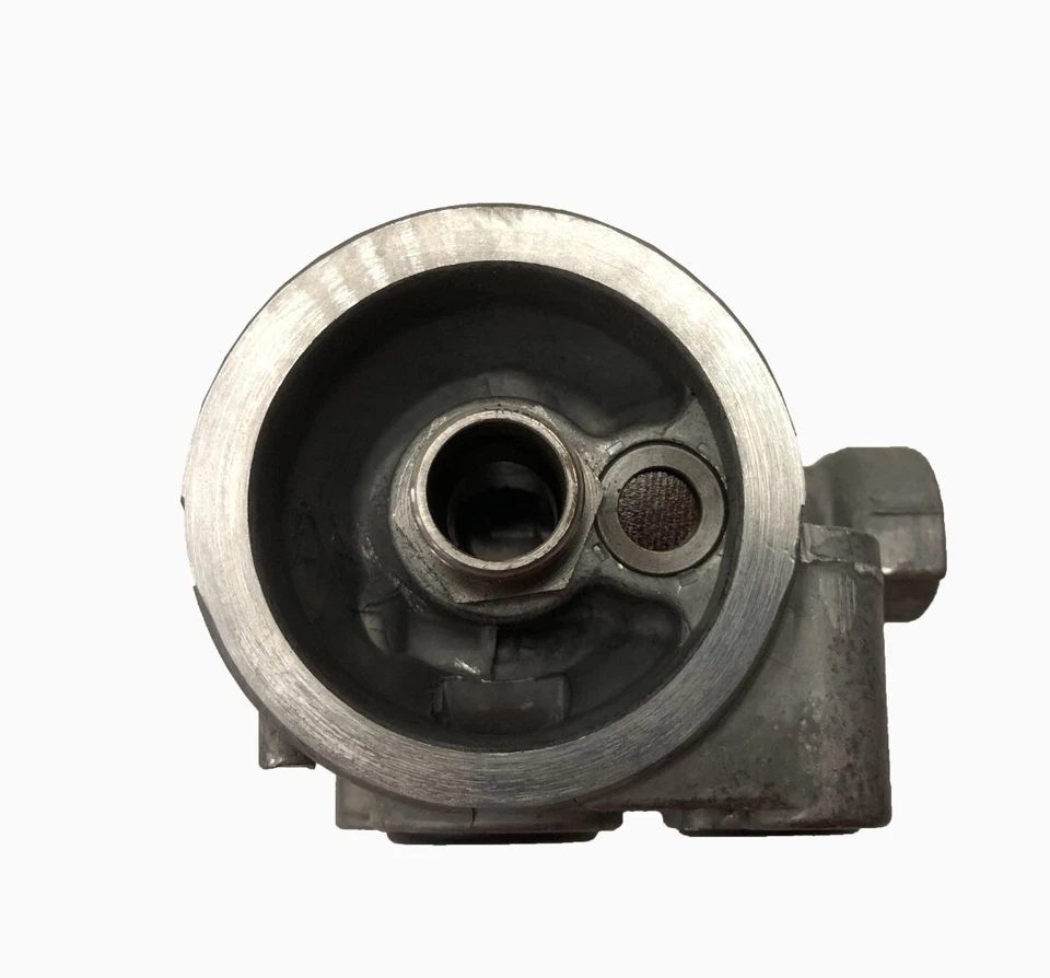 Carcasa adaptadora de filtro de aceite GM 12555007 OEM sin enfriador de aceite Cadillac 4,6 L 4,0 L Foto 4 de 4