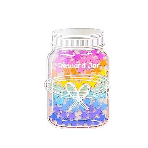 Heart Kids Star Reward Jars Wooden Classroom Reward Jar With Tokens Students - Picture 26 of 27
