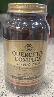 Solgar Quercetin Complex with Ester-C Plus 100 Veg Caps
