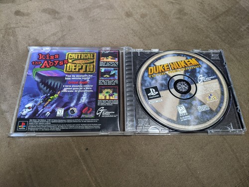 *** CIB w/ Registration Card *** Duke Nukem Total Meltdown (PS1 PlayStation 1) - Picture 2 of 3