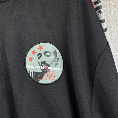 MAKAVELI BRANDED 2pac Shakur Tupac Track Suit Sz 4X Rap Hip Hop