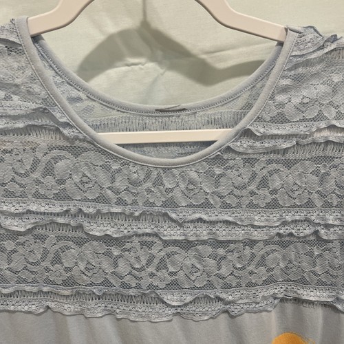 Disney Parks Top Cinderella XXL Womens Shirt Lace Accent Sleeveless Princess - Picture 12 of 12