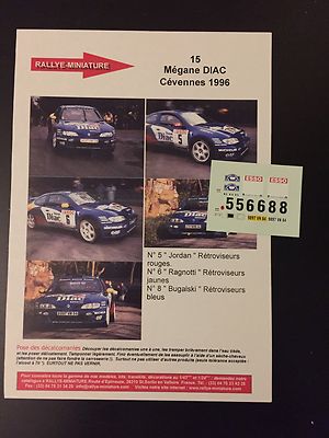 Coffret IXO 1:43 – Renault Assistance Cévennes 1980 #1 – Jean Ragnotti – Occasion