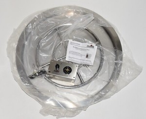 Stanbroil 25 inch Round Drop-in Fire Pit Pan with Spark Ignition Kit Propane Gas